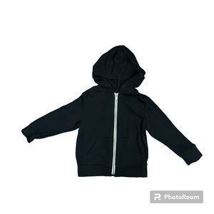 Old Navy Black Zip Up Jacket Sz 3T Hoodie
